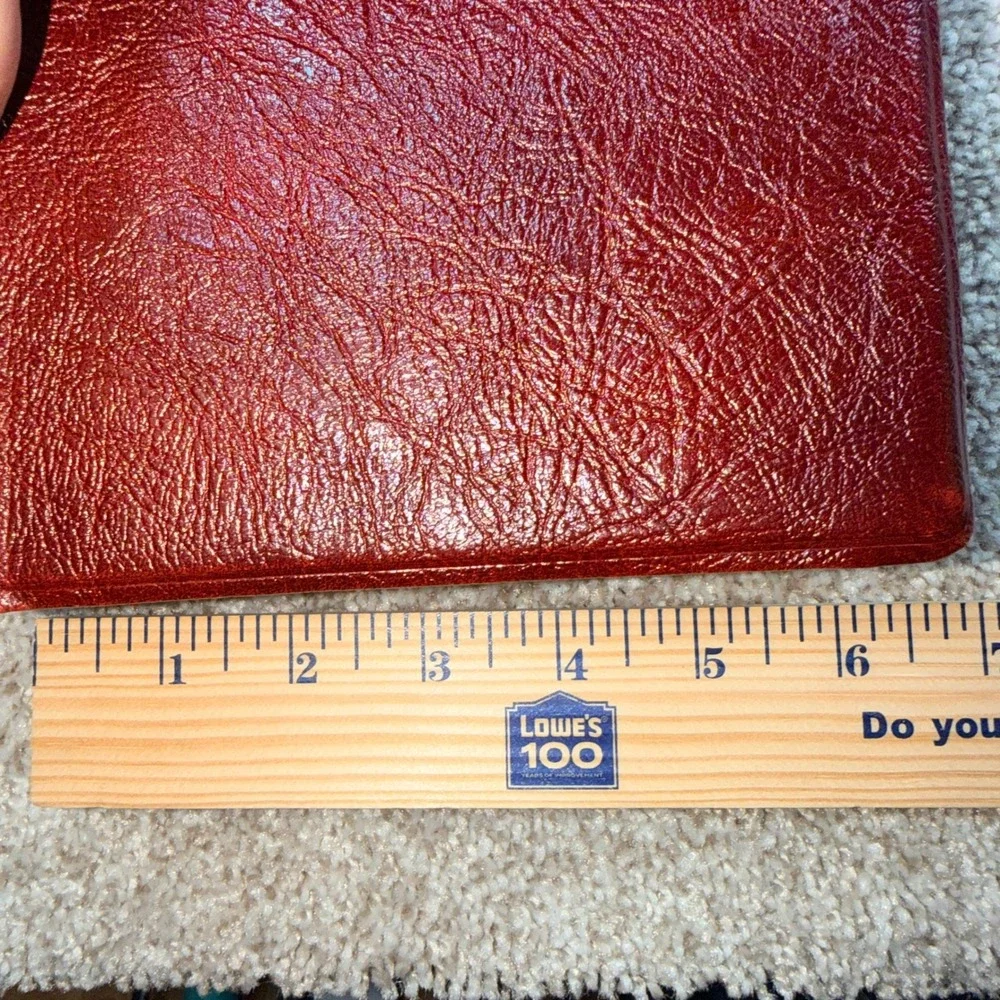 NASB The Open Bible Expanded Edition Thomas Nelson 1985 Burgundy Bonded Leather